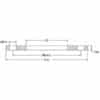 Round Exhaust Steel Flange Reference Drawing