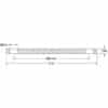 1/2-Inch Thick Stainless Steel Blind Flange Reference Drawing