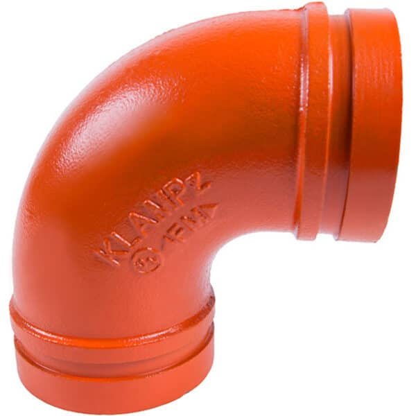 KLAMPz K10 90-Degree Grooved Elbow Pipe