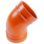 KLAMPz K11 45-Degree Grooved Elbow Pipe Fitting