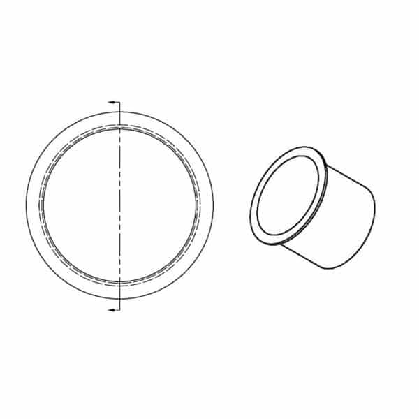 Stub end reference drawing 1