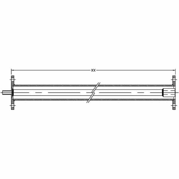 Valve Extensions for Butterfly Valve Drawing 2