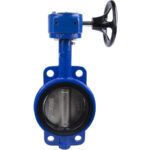 wafer butterfly valve with gear