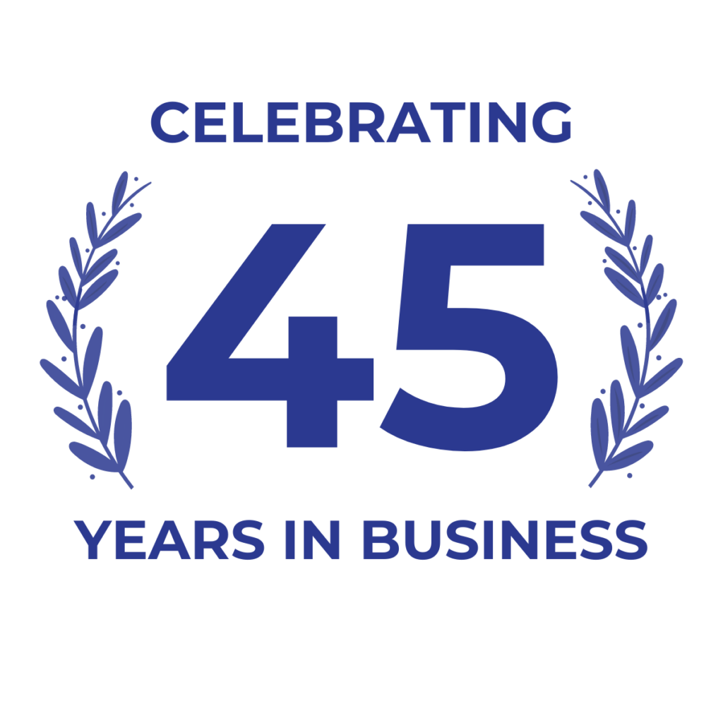 Celebrating 45-Years In Business