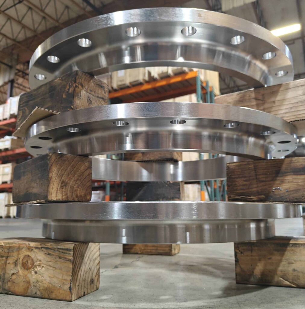 Bottom of asme flange