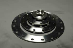 Lightweight plate flanges