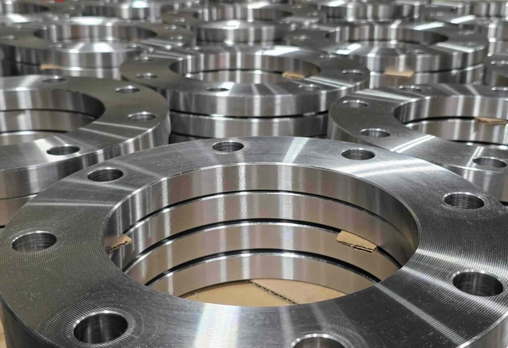 AWWA C207 and C228 F, stainless steel flanges