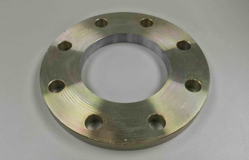 Nickel plated flange
