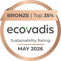 Ecovadis top 35% May 2026
