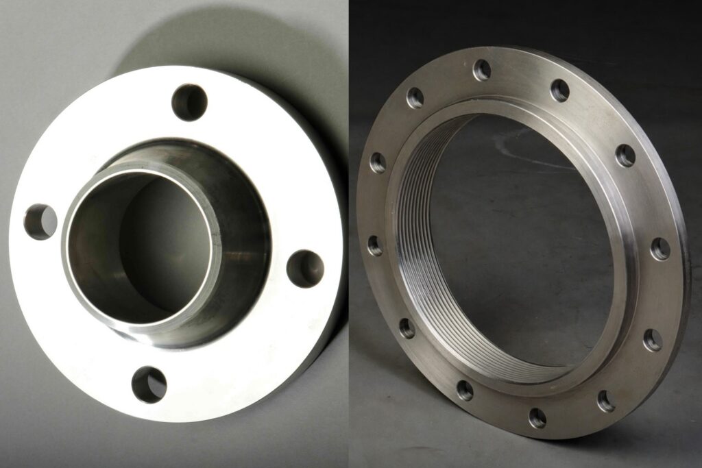threaded weld neck flange